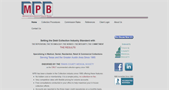 Desktop Screenshot of mpbcredit.com