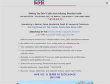 Tablet Screenshot of mpbcredit.com